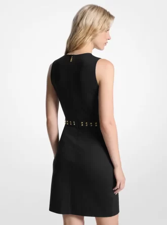 Minivestido con tachuelas