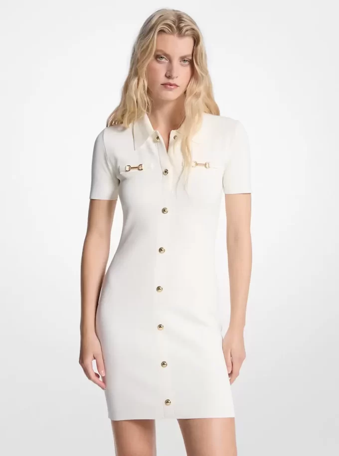 Minivestido de mezcla de viscosa