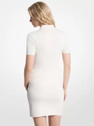 Minivestido de mezcla de viscosa