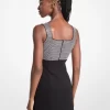 Minivestido de viscosa elástica con adornos Minivestido de viscosa elástica con adornos