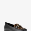 Mocasines Fulton de pelo de becerro con estampado de leopardo Mocasines Fulton de pelo de becerro con estampado de leopardo