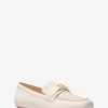 Mocasín Mandy de cuero y logotipo de la firma Mocasín Mandy de cuero y logotipo de la firma