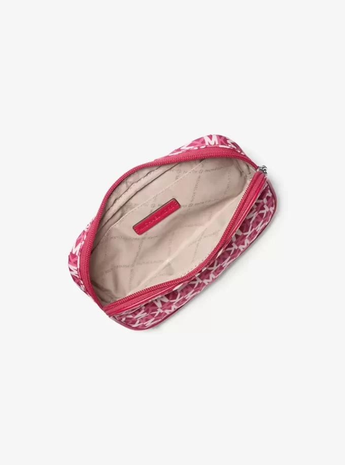 Mochila bandolera con estampado de logotipo pequeño Khai