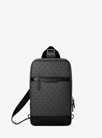 Mochila bandolera de viaje con el logotipo de Hudson Signature