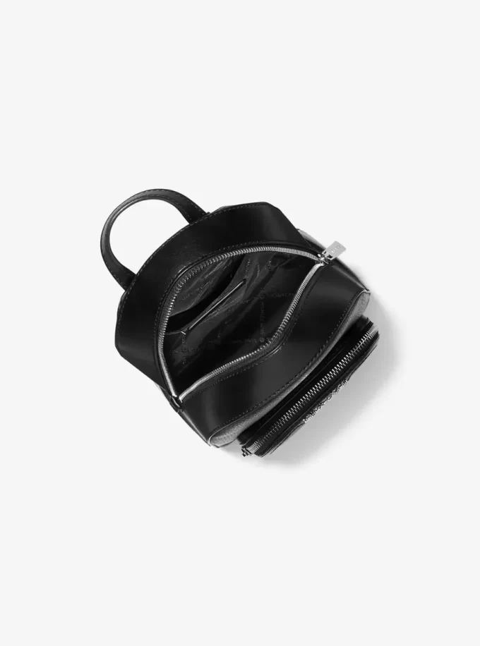 Mochila convertible Jaycee extra pequeña de piel granulada Mochila convertible Jaycee extra pequeña de piel granulada