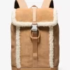 Mochila Cooper de ante y sherpa Mochila Cooper de ante y sherpa