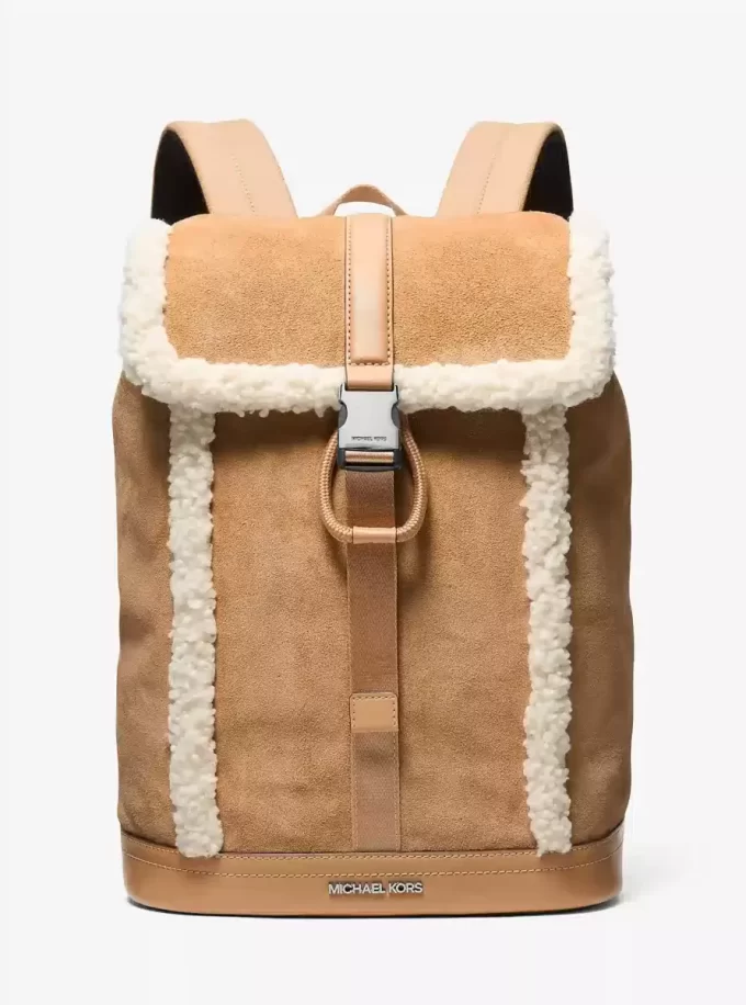 Mochila Cooper de ante y sherpa Mochila Cooper de ante y sherpa