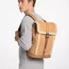 Mochila Cooper de ante y sherpa Mochila Cooper de ante y sherpa