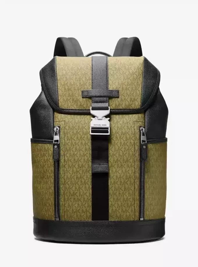 Mochila de aviador con el logotipo de Hudson Signature Mochila de aviador con el logotipo de Hudson Signature