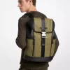 Mochila de aviador con el logotipo de Hudson Signature Mochila de aviador con el logotipo de Hudson Signature