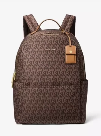 Mochila grande con logotipo de firma impreso de Sable