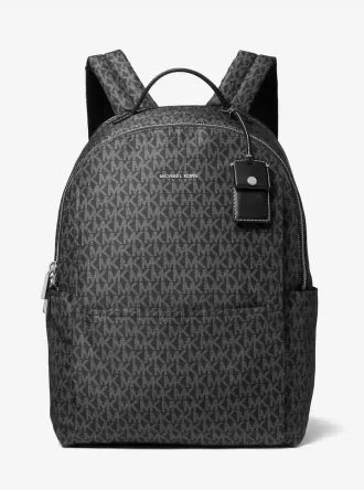 Mochila grande con logotipo de firma impreso de Sable