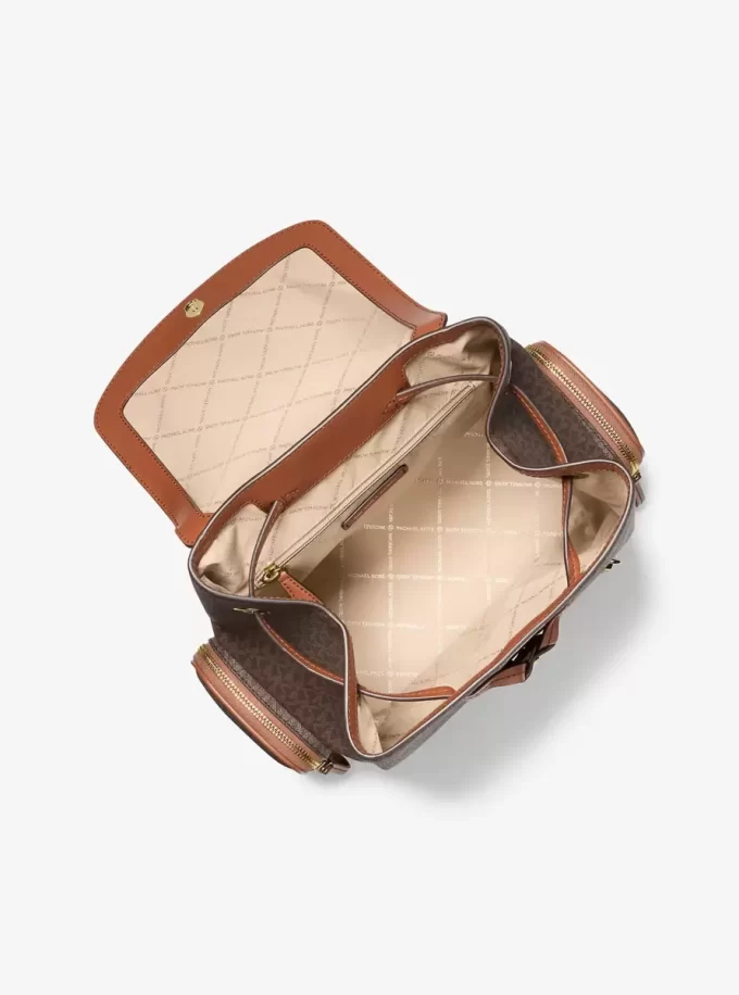 Mochila grande con logotipo Jet Set
