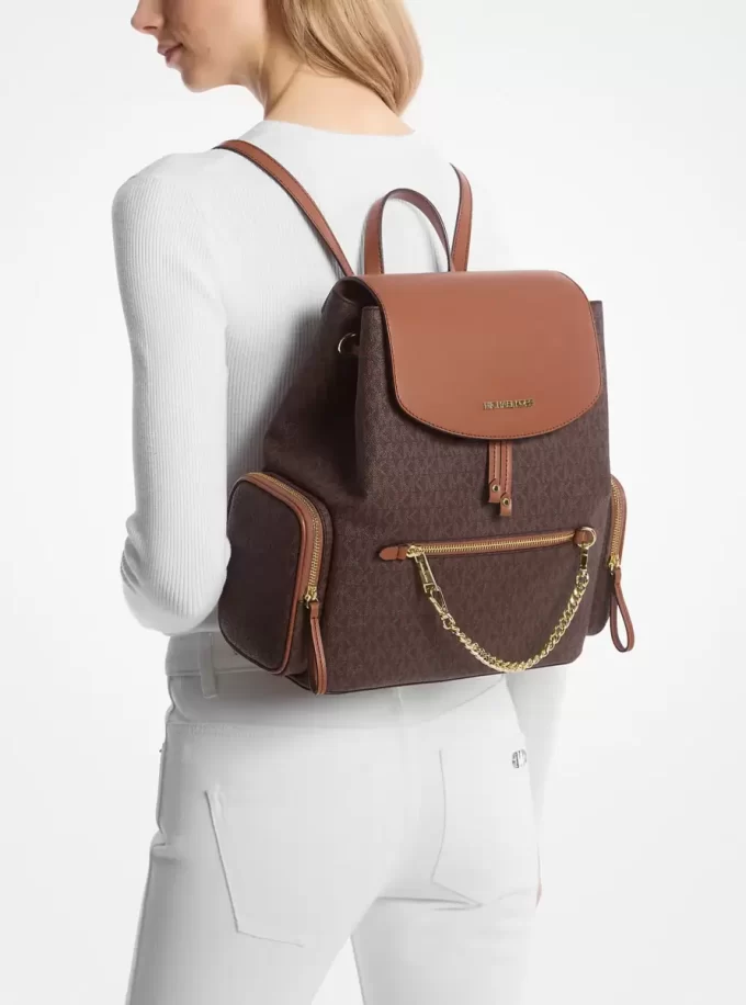 Mochila grande con logotipo Jet Set