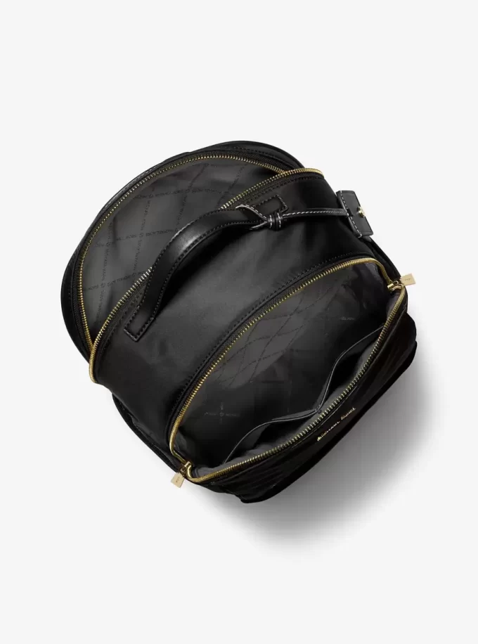 Mochila grande de nailon Sable Mochila grande de nailon Sable