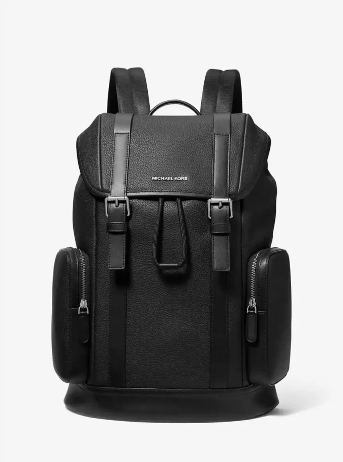 Mochila Hudson de cuero granulado Mochila Hudson de cuero granulado