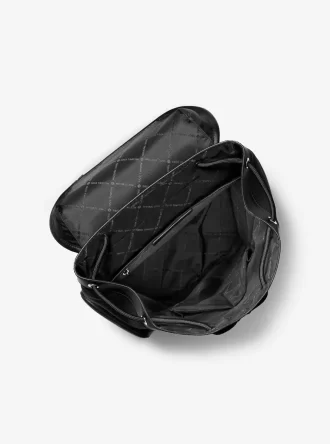 Mochila Hudson de cuero granulado