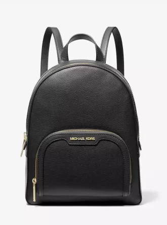 Mochila Jaycee mediana de cuero granulado