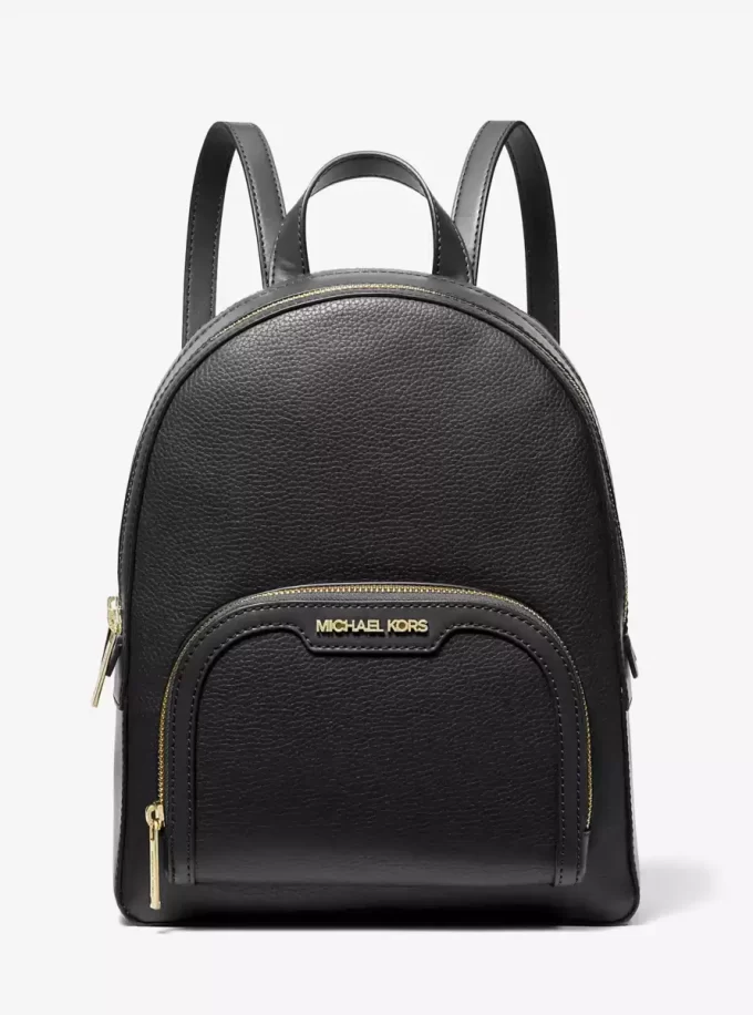 Mochila Jaycee mediana de cuero granulado