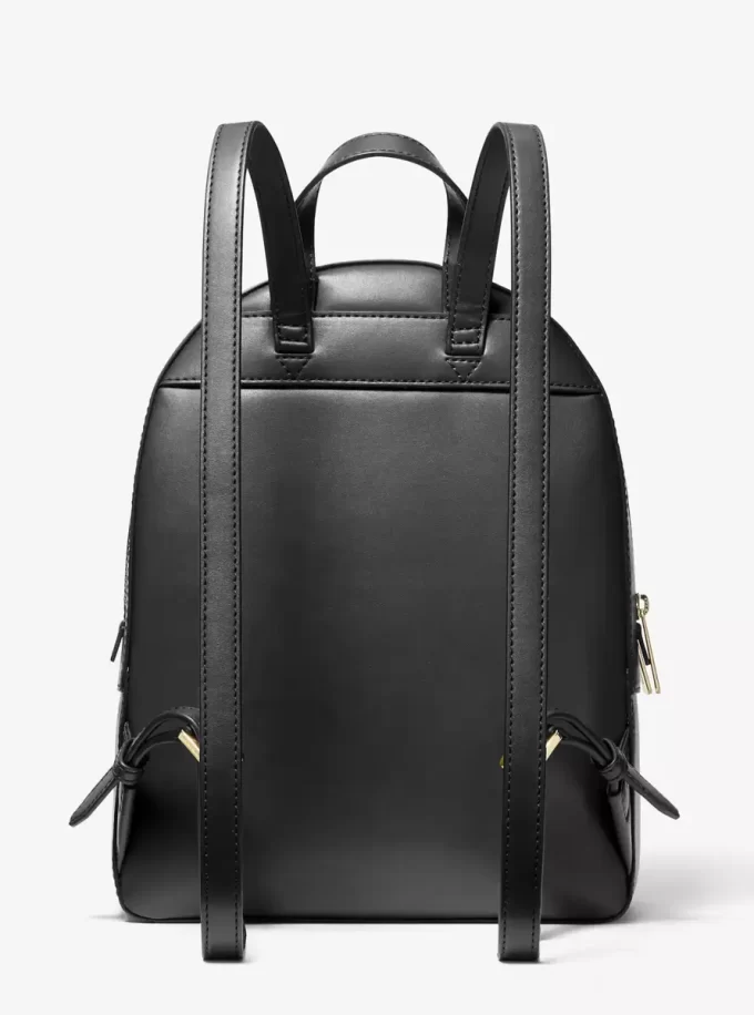 Mochila Jaycee mediana de cuero granulado