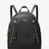 Mochila mediana Brooklyn de piel granulada Mochila mediana Brooklyn de piel granulada