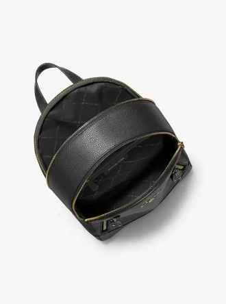 Mochila mediana Brooklyn de piel granulada