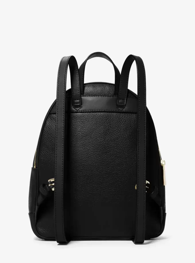 Mochila mediana Brooklyn de piel granulada Mochila mediana Brooklyn de piel granulada