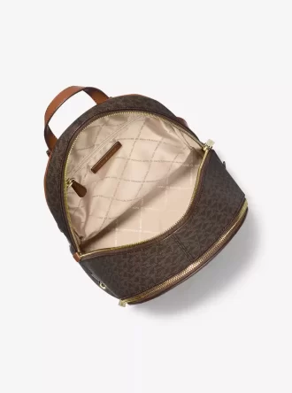 Mochila mediana con logotipo de la firma Rhea