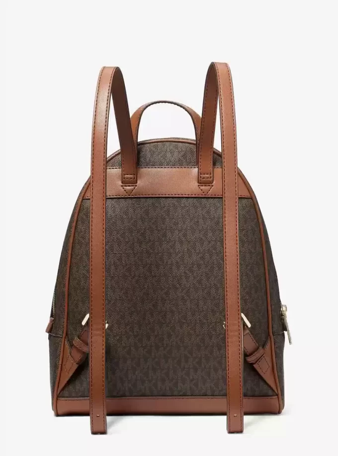 Mochila mediana con logotipo de la firma Rhea Mochila mediana con logotipo de la firma Rhea