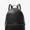 Mochila mediana Rhea de piel granulada Mochila mediana Rhea de piel granulada
