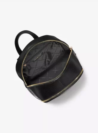 Mochila mediana Rhea de piel granulada