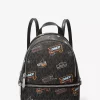 Mochila Rhea extrapequeña con logotipo de firma impreso Mochila Rhea extrapequeña con logotipo de firma impreso