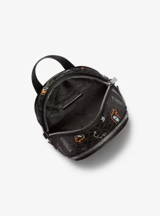 Mochila Rhea extrapequeña con logotipo de firma impreso