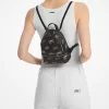 Mochila Rhea extrapequeña con logotipo de firma impreso Mochila Rhea extrapequeña con logotipo de firma impreso