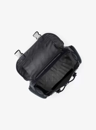 Mochila urbana mediana con logo de la firma Cooper a rayas