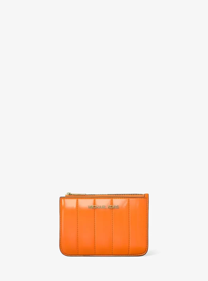 Monedero pequeño de patente para jet set Monedero pequeño de patente para jet set