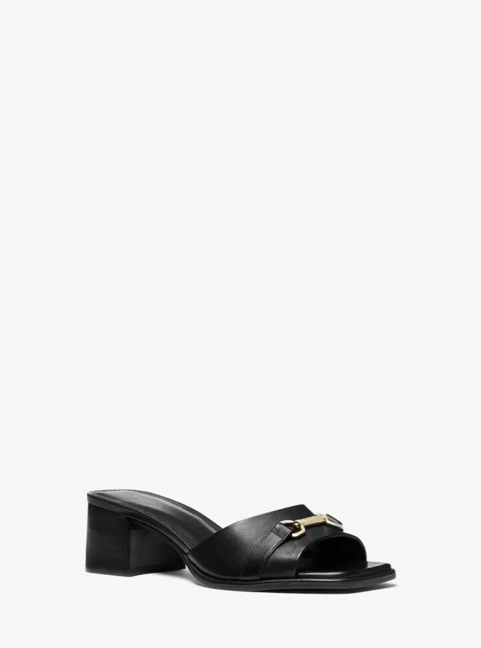 Mule de cuero Carson