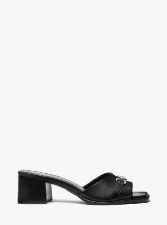 Mule de cuero Carson