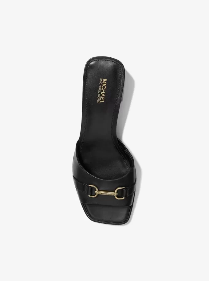 Mule de cuero Carson