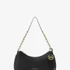 Nolita – Bolso de mano mediano de piel granulada con cadena Nolita – Bolso de mano mediano de piel granulada con cadena