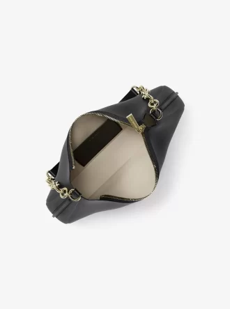 Nolita – Bolso de mano mediano de piel granulada con cadena