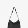 Nolita – Bolso de mano mediano de piel granulada con cadena Nolita – Bolso de mano mediano de piel granulada con cadena