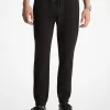 Pantalón deportivo de algodón con logo en relieve