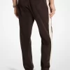 Pantalón deportivo de terciopelo a rayas Pantalón deportivo de terciopelo a rayas