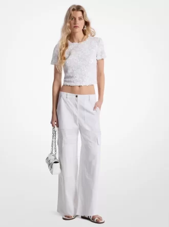 Pantalones cargo de algodón
