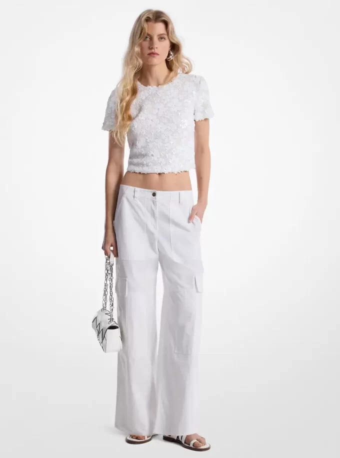 Pantalones cargo de algodón