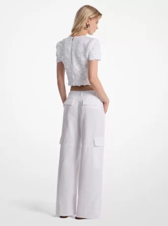 Pantalones cargo de algodón