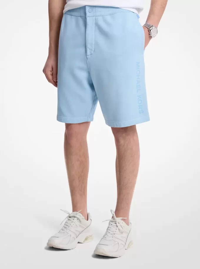 Pantalones cortos de algodón teñidos en prenda Pantalones cortos de algodón teñidos en prenda