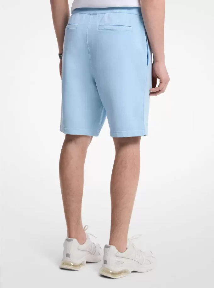 Pantalones cortos de algodón teñidos en prenda Pantalones cortos de algodón teñidos en prenda