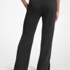 Pantalones de punto jacquard con logotipo Pantalones de punto jacquard con logotipo